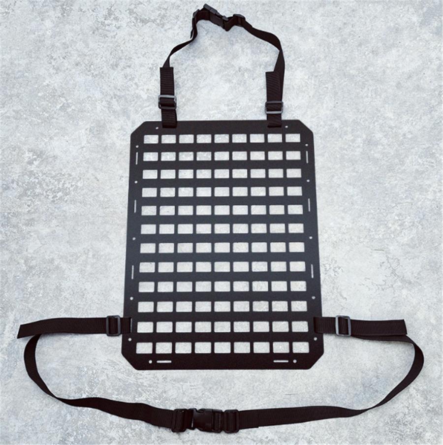 Univerzální stojan na opěradlo sedadel pro zbraně Úložný prostor taktický pevný panel MOLLE