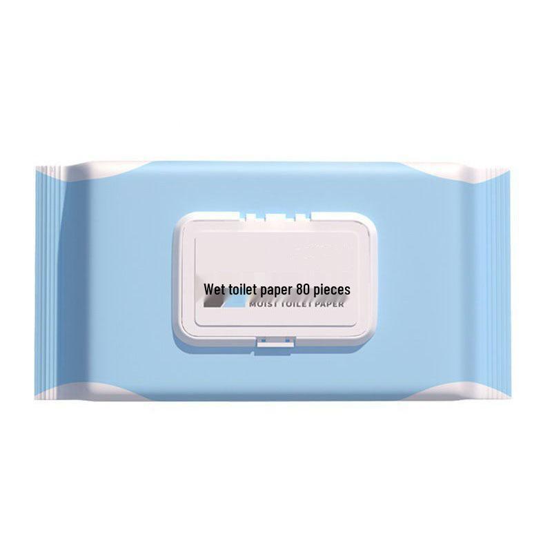 Eco-Friendly Flushable Wet Wipes - Disposable, Portable & Tear-Off Toilet Tissue