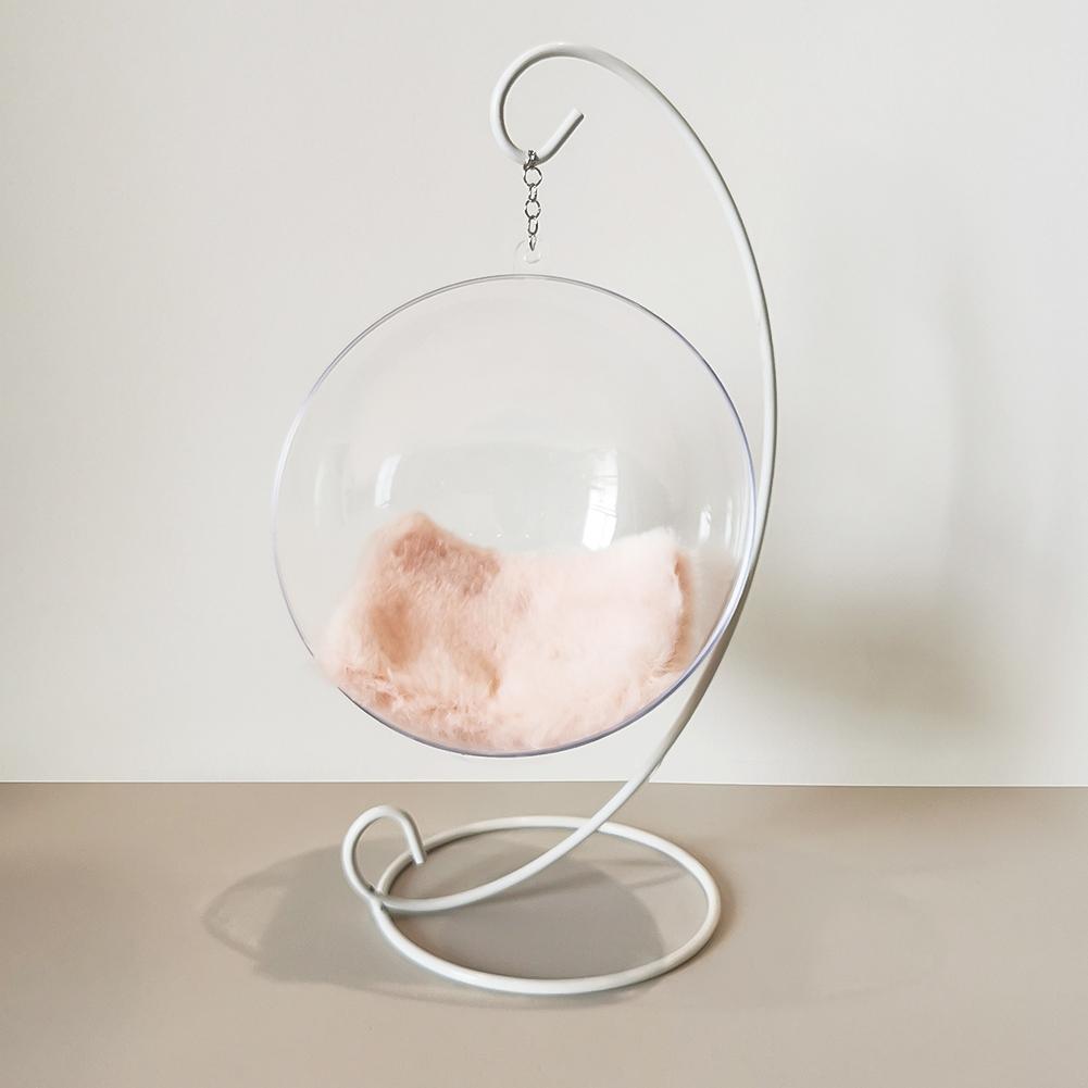 

Милая хлопковая кукла, гамак, украшение в виде хомяка, 6/8, качели, 20 см, хлопковый гамак, мини-карманная фигурка, сцена White Hammock+pink Plush Blanket