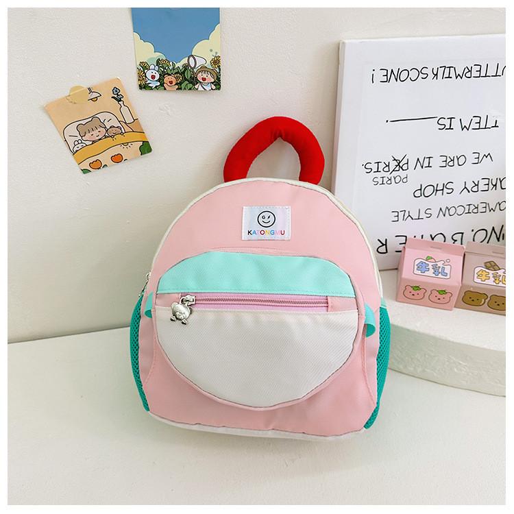 Trendy Detachable Toddler Backpack Unisex Nylon Lightweight Children Bag