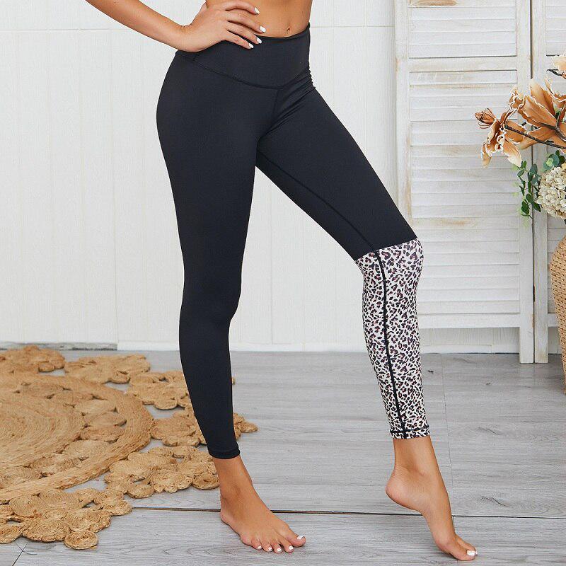 legging sport leopard