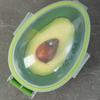 Avocado-Aufbewahrungsbehälter Wiederverwendbare Avocado-Aufbewahrungsbox Obst-Aufbewahrung Avocado-Aufbewahrungsbehälter zur Frischhaltung von Lebensmitteln