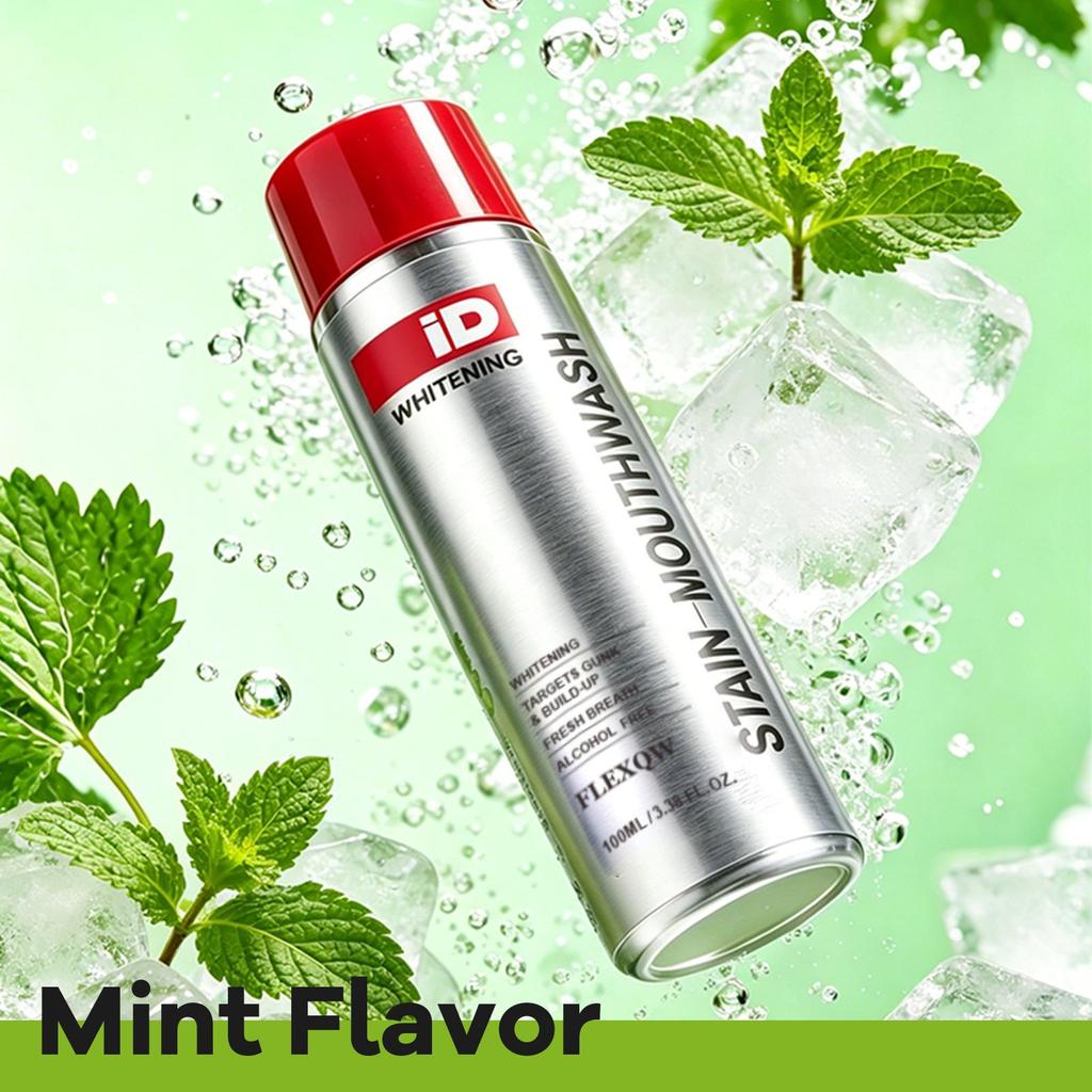 Export Only: Stain-Removing Mint Mouthwash for Deep Cleaning