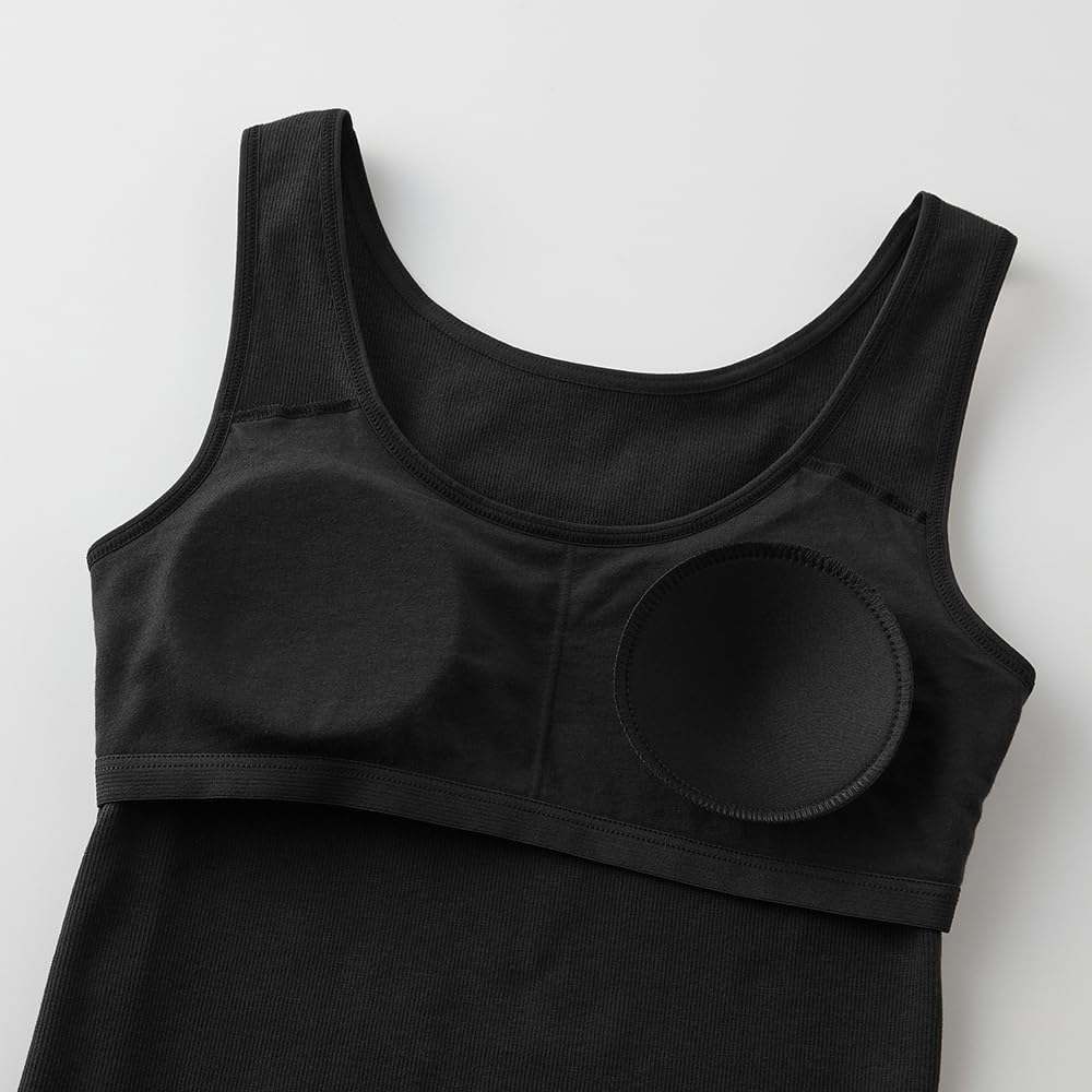 Adidas School Ribbed Tank Top with Logo One-Point