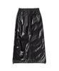 1993 Studio Glossy String Long Skirt_Black