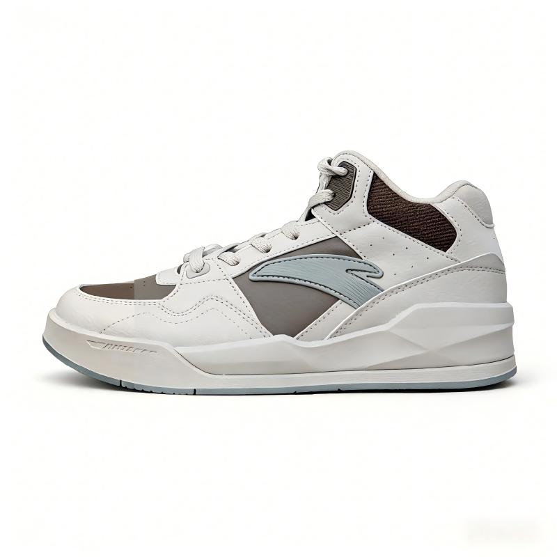 Anta 4 Carat Weifeng Comfortable Versatile Trendy Mid-Top Sneakers Men sneakers Gray-Brown 112548012R-1 39