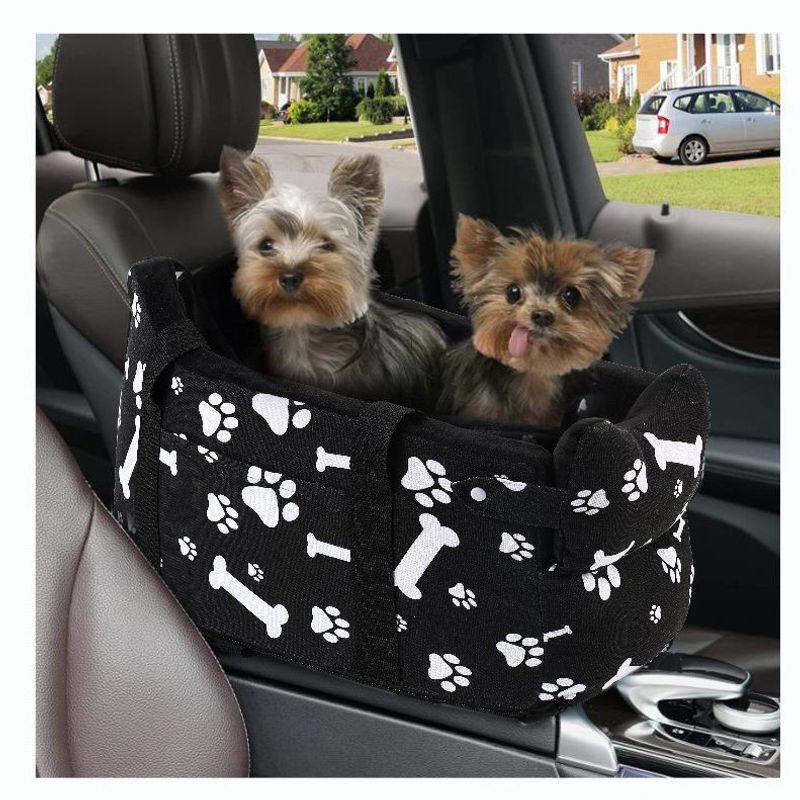 

Amazon Cross-Border New Arrival Car Paw Print Nest Pet Outing Car Central Control Supplies All Year Round Available Pet Supplies Black Paw Print