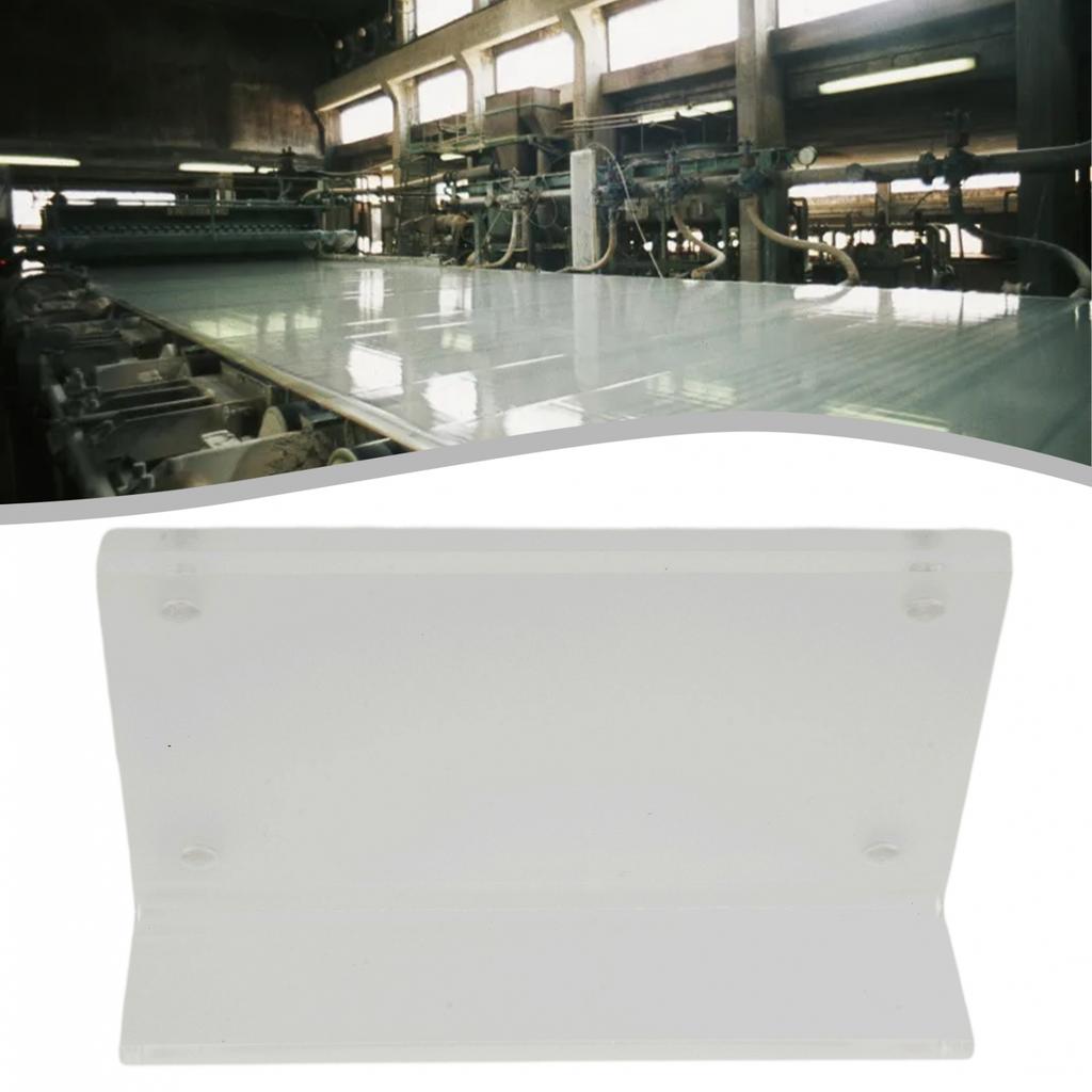 Stand Display Rack Table Tag Acrylic Transparent Frame