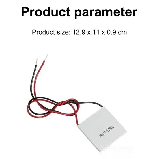 12V 60W TEC1-12706 Professional Efficient Heat Thermoelectric Cooler Sink Module for Car