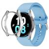 Silicone Strap+TPU Case for Samsung Galaxy Watch 5 44mm 40mm/4 44mm 40mm Sport Wristband for Samsung Watch 5/4 Protective Shell