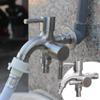 Mop Tap 304 Stainless Steel Faucet Double Outlet Multifunctional Double-Outlet Washing Machine Faucet 1In 2 Out