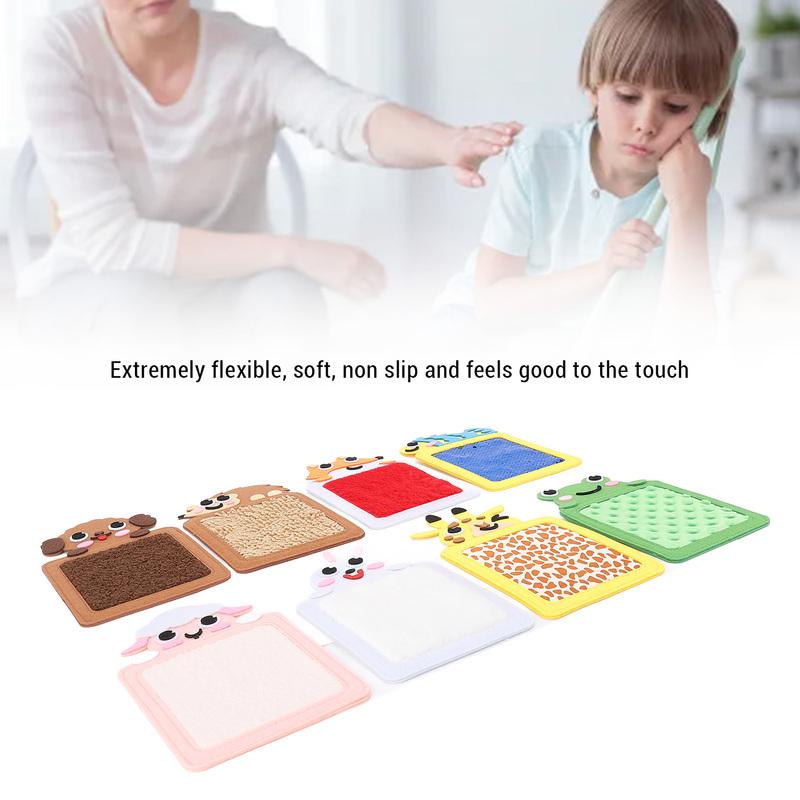 Sensory Activity Mats Interactive  Plush Texture Funny Sensory Floor Mat Innovative for Indoor