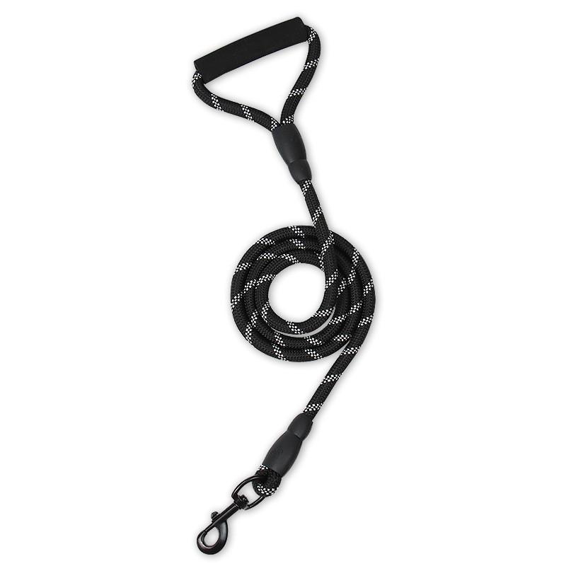 Pet Walking Rope With Reflective Circle Strip For Nighttime Dog Exercise