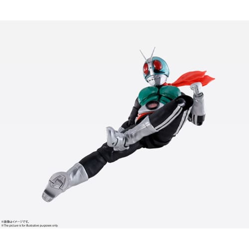 TAMASHII NATIONS S.H.Figuarts (Real Bone Carving Method) Kamen Rider New No. 1 50th Anniversary Ver. Approximately 145mm PVC & ABS Painted Movable Fig