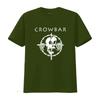 Vintage 90s Crowbar Band Cotton Black T Shirt Skull Crossbones Thorn Design All Sizes Available Vintage Washed Casual