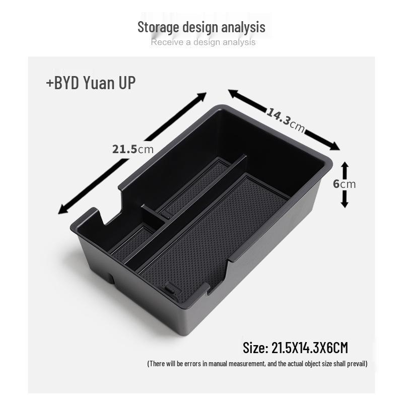 Adjustable Armrest Storage Box for Car Interior Accessories