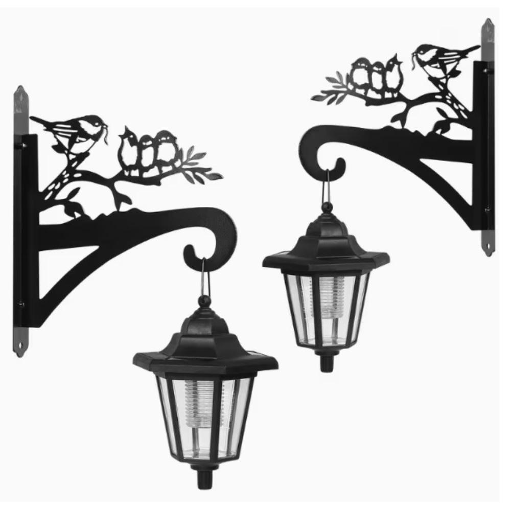 Wrought Iron Animal Shape Hanging Bracket Wall Mount Hanging Holder Balcony