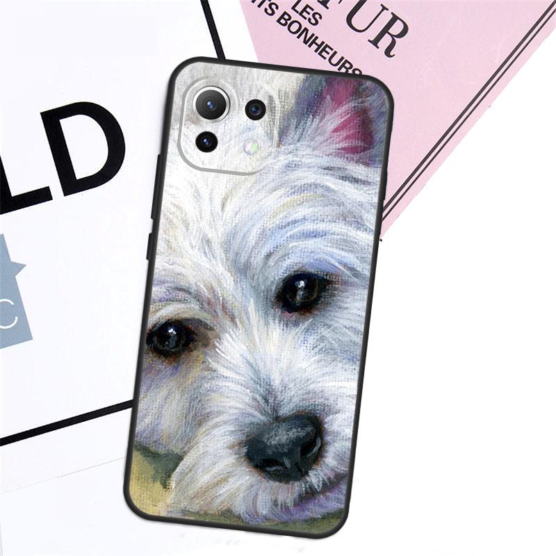Westie Dog Case For Xiaomi 17 Ultra 14 15 13T 14T 15T Pro POCO F8 Ultra X3 X5 X6 F5 F6 F7 X7 Pro Cover