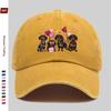 Pc ValentineS Day Dachshund Pattern Printed Baseball Cap with Heart And Pet Dog Design Sun Hat Party Decor Hat Comfortable L