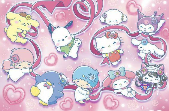Sanrio Hello Kitty Cartoon Diamond Drawing Kit 5D DIY Diamond Embroidery Cross Embroidery Handmade Art Gift Home Decoration