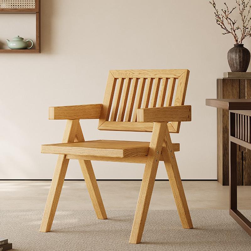 Modern Dining Chairs Solid Wood Backrest Chair Living Room Minimalist Office Chairs Portable Dresser Chair Home Furnitures