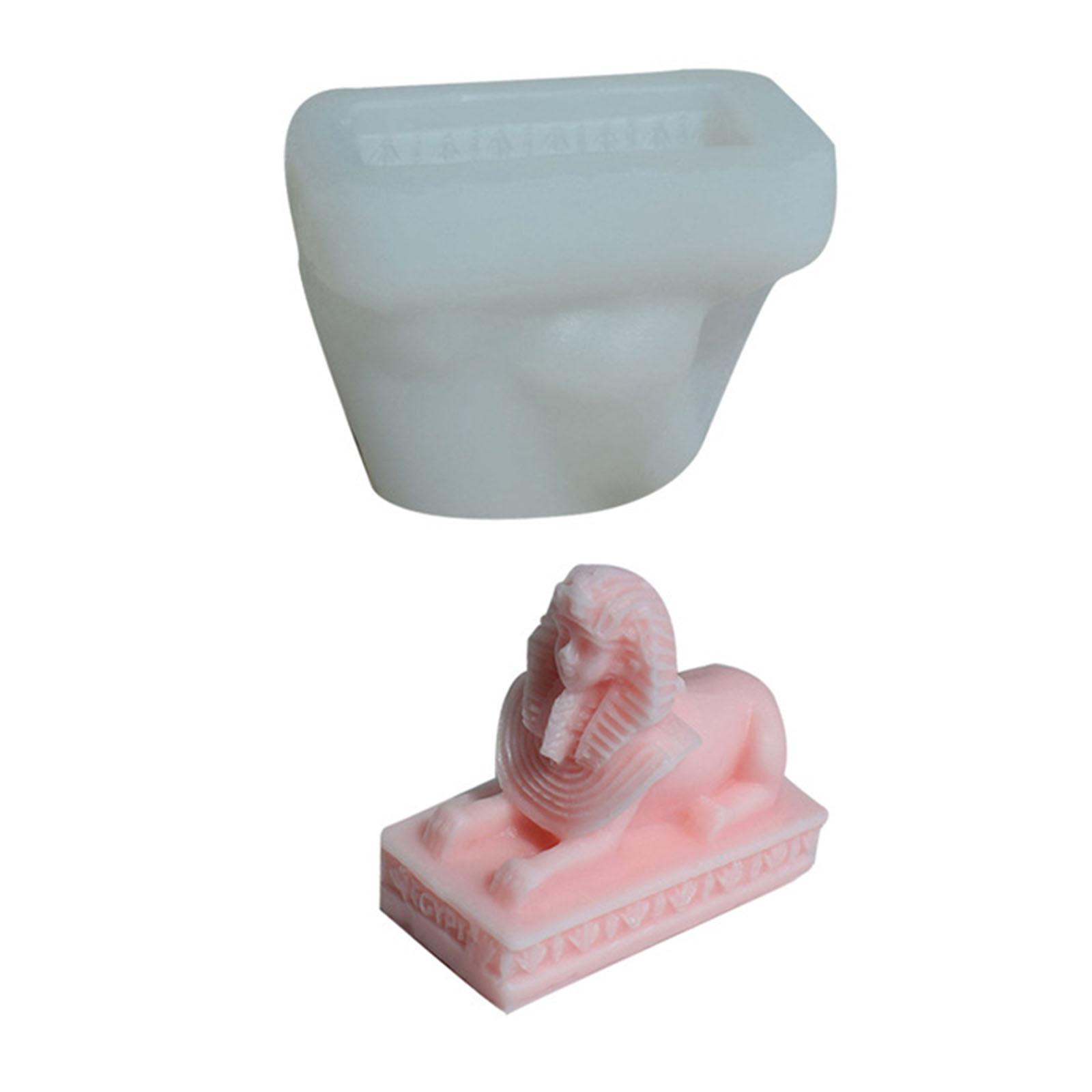 Pharaoh Candle Mold for Candle Making Candle Silicone Molds Resin Ornaments Epoxy Mold for Making Candle Soaps Craft 1