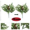 Artificial Green Plant Landscaping, Potted Landscape, Artificial Tree, Indoor Staircase, Lower Corner, Decorative European-Style Plant Simulation