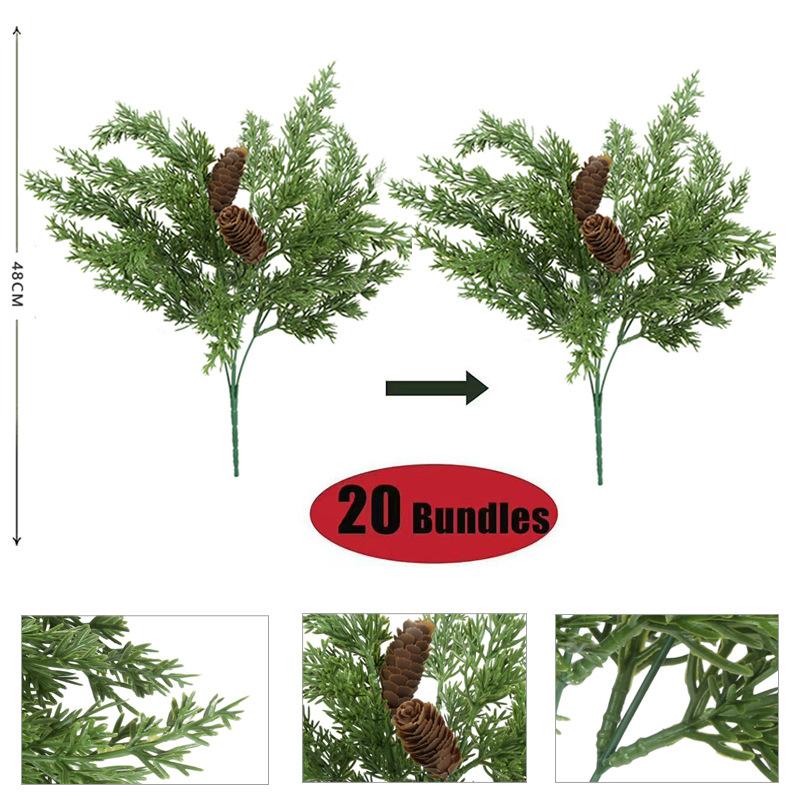 Artificial Green Plant Landscaping, Potted Landscape, Artificial Tree, Indoor Staircase, Lower Corner, Decorative European-Style Plant Simulation