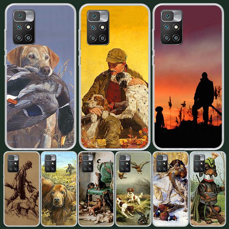 Hunter Dog Hunting Phone Case For Xiaomi 14C 13C 12C 13 12 10 10A 10C 9 9A 9C 9T 8 8A 7 7A 6 6A K70 Pro K60 K40 K20 14C 13C 12C