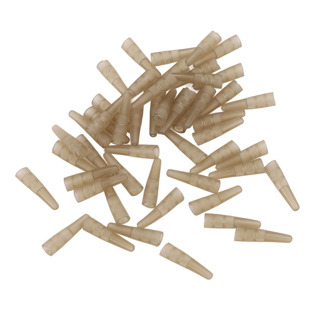 50pcs Carp Fishing Hose Replacement Carp Fishing Hook Sleeve Rubber Hose Accessories