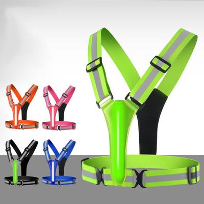 Chaleco Reflectante LED Recargable por USB de Alta Visibilidad Chaleco Luminoso para Correr de Noche Caminata Nocturna