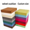 50D High-Density Sponge Sofa and Bay Window Cushion - Thickened and Hardened Rosewood Design