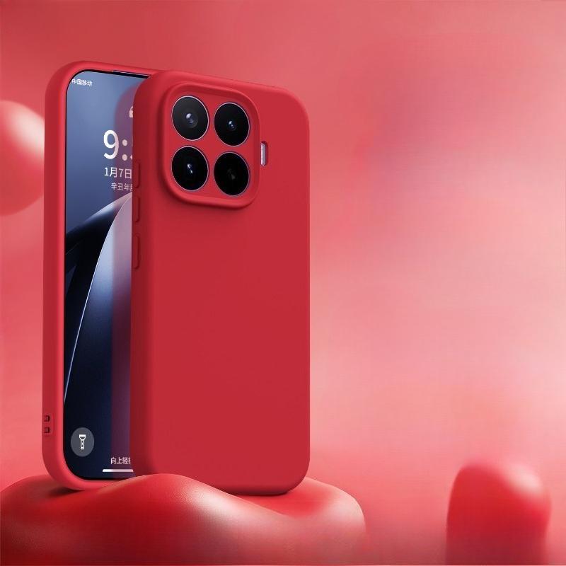 For XIAOMI 17T 17TPro Liquid Silicone Phone Soft Case Solid Colour Matte Lens Protection Cover For Xiaomi MI17T Pro Bumper Shell