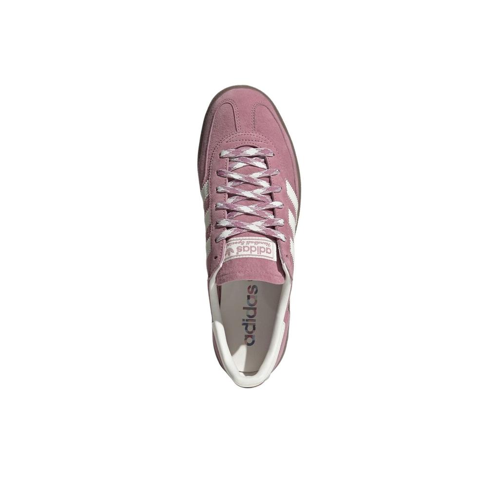 Adidas Originals Handball Spezial Leather Comfortable Versatile Low-Top Sneakers Unisex Sneakers Pink KJ6304