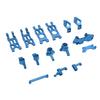 RC Car Steering Group Assembly Set Aluminum Alloy Steering Parts Set for HBX 1Celsius18 18859 18858 18857 18856 RC Car