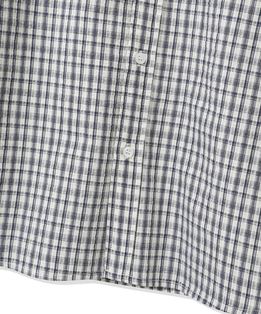 CGP Check Short Sleeve Shirt - Navy
