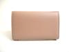 Authentic PRADA Beige Saffiano Metal Leather 4 Pics Key Chain #a542  Refurbished