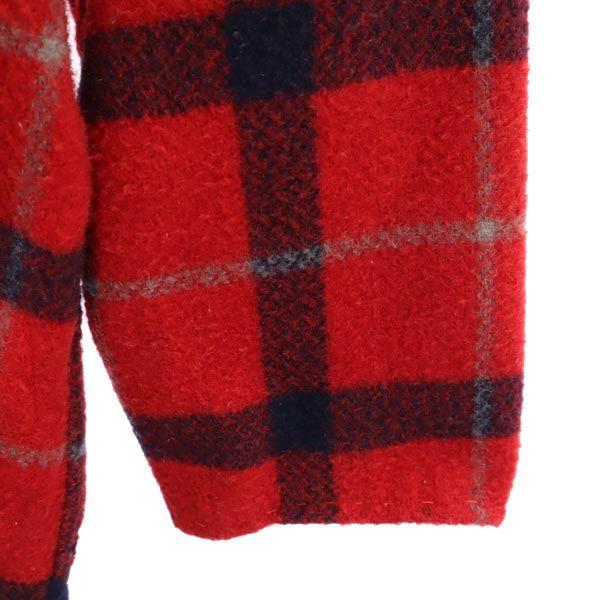 McGregor Full zip Check Pattern Jacket M Red x black Men's Used