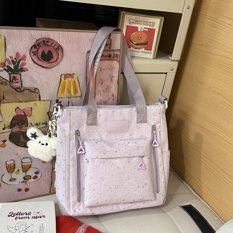 New Korean Ins High-value Schoolbag Mori Stars Sweet Wind Grade Two-piece Backpack for Primary and Secondary School Students