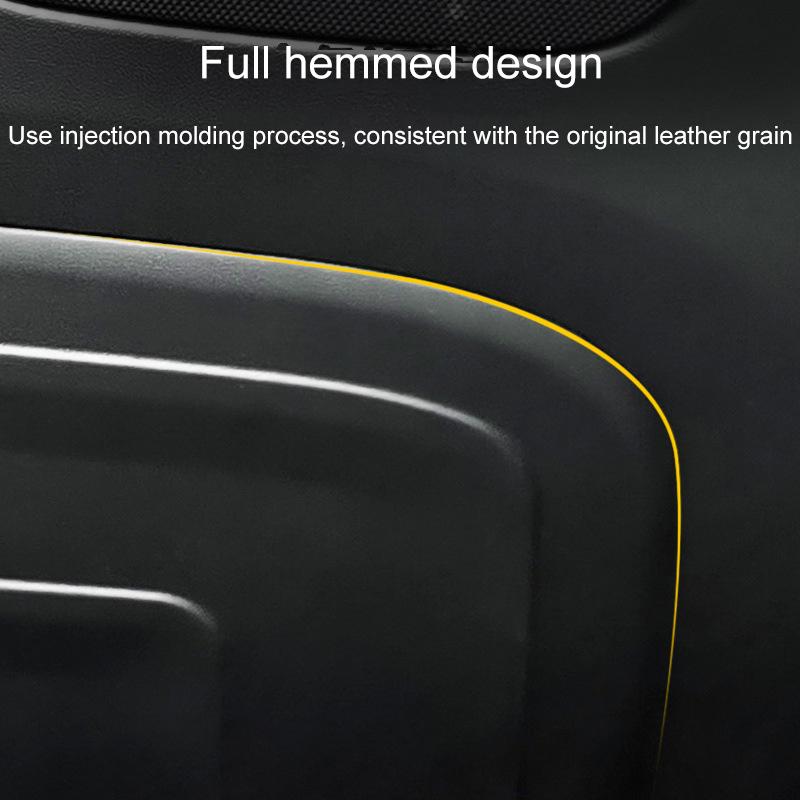 For Tesla Model Y -2022 Car Rear Trunk Mat Rear Guard Strip Anti Kick Scratch Protection Trunk Door Film TPE Protective