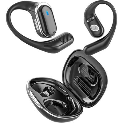 Słuchawki douszne Bluetooth 5.4 Bezprzewodowe słuchawki douszne z wyświetlaczem cyfrowym LED Czas odtwarzania: 50 godzin Dźwięk stereo do ćwiczeń sportowych