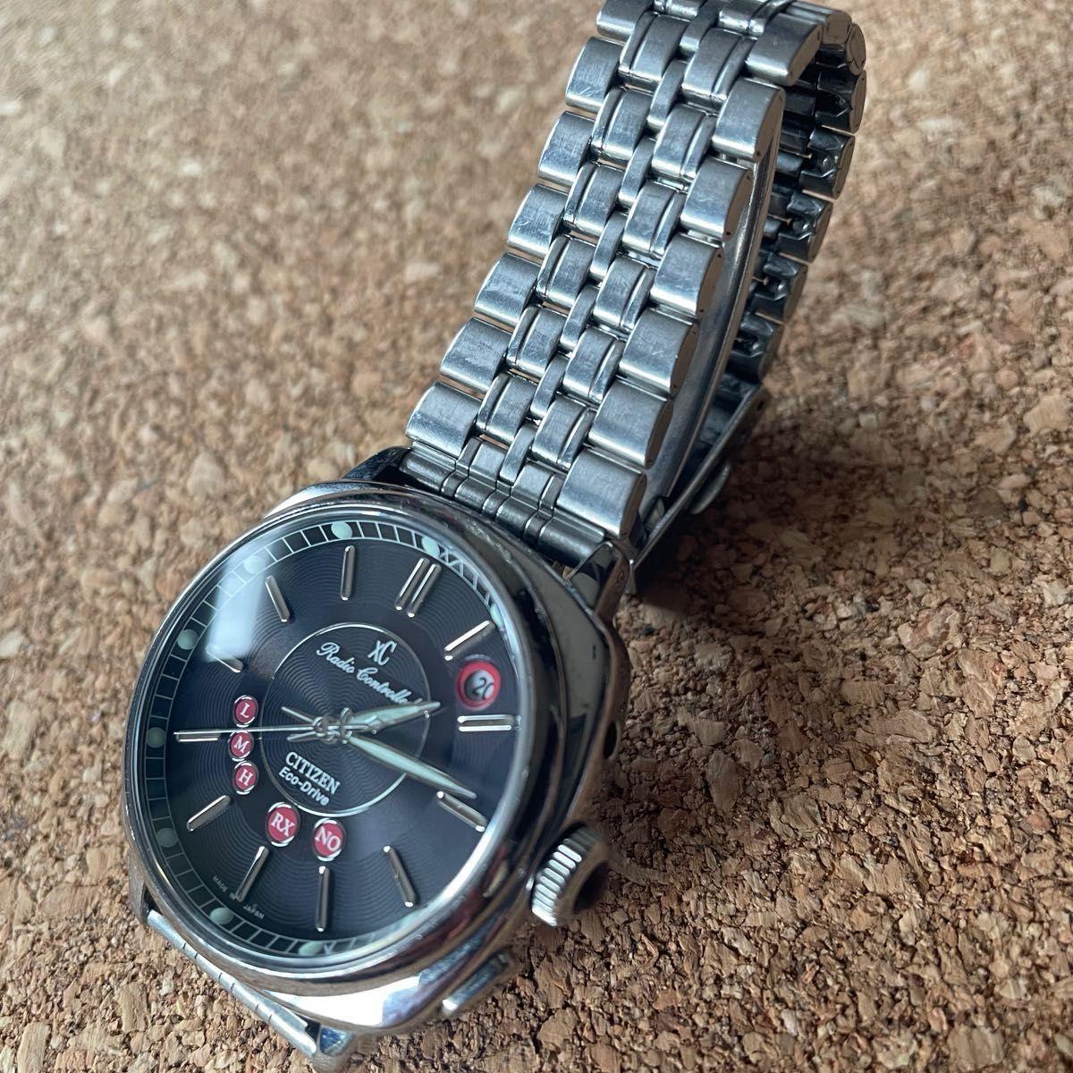 Junk CITIZEN Cross Sea Radio Solar Watch Citizen XC Eco Drive H412-T006850