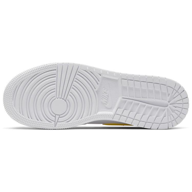 New Jordan 1 Low White Neon GS CW7035-100