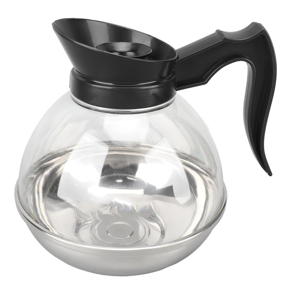 Black Handle Coffee Kettle Stainless Steel Stainless Steel Coffee Pot Tea Pot Coffee Making