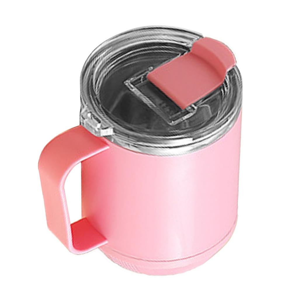 Coffee Mug 460ml 304 Stainless Steel Liner Leakproof Elegant Portable Mug for Outdoor Activities