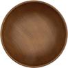 Showa NH Home Wood Grain Resin Salad Clean Microwave and Dishwasher Made In Outdoor Product 4979486 Bowl, Brown, Coat, Safe, 1,500ml, Japan,