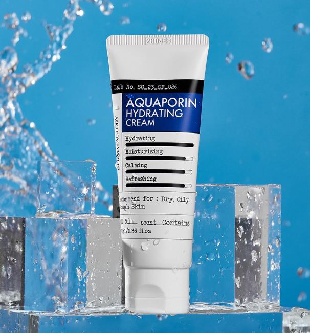 The Derma Factory Aquaporin Hydrating Cream 70ml – Deep Moisture Barrier Care