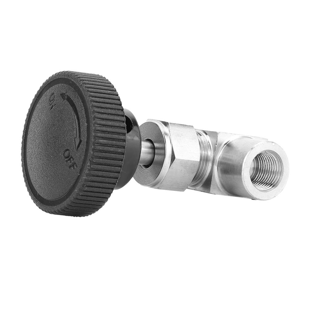 Geradsitznadelventil mit BSPP-Innengewinde aus Edelstahl für Wasser-, Gas- und Öltransport(Typ A)