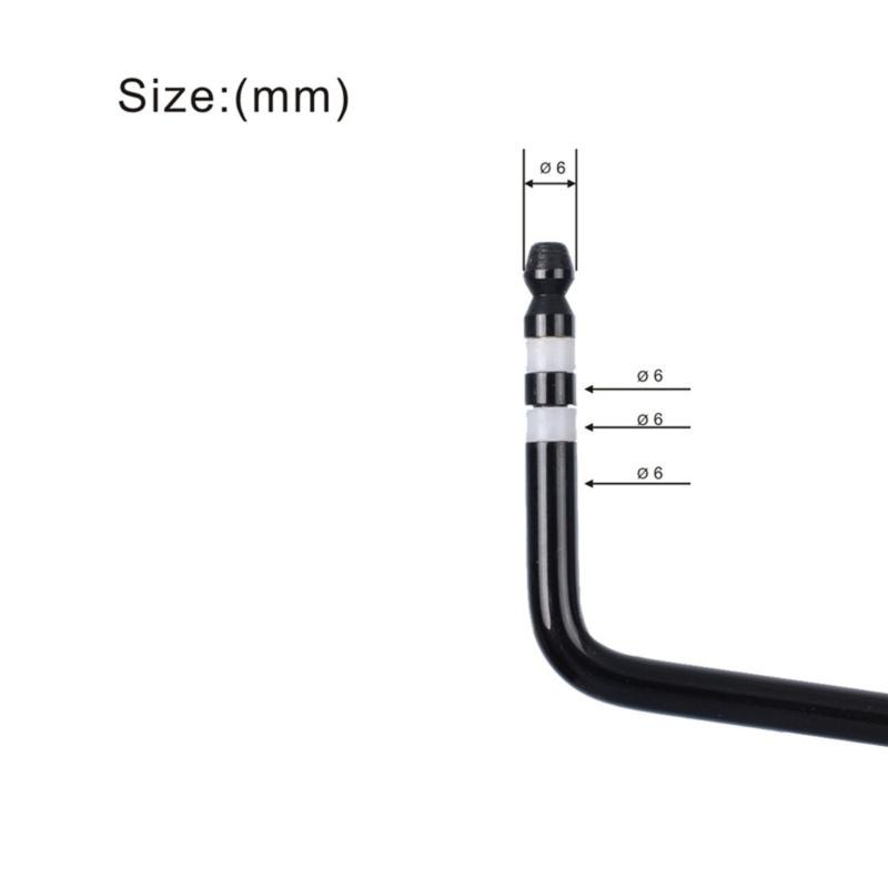 3Pcs 6mm Electric Guitar Tremolo Arm Whammy Bridge Bar Single Vibrato Rocker Single Tremolo Arm Guitar Accessory