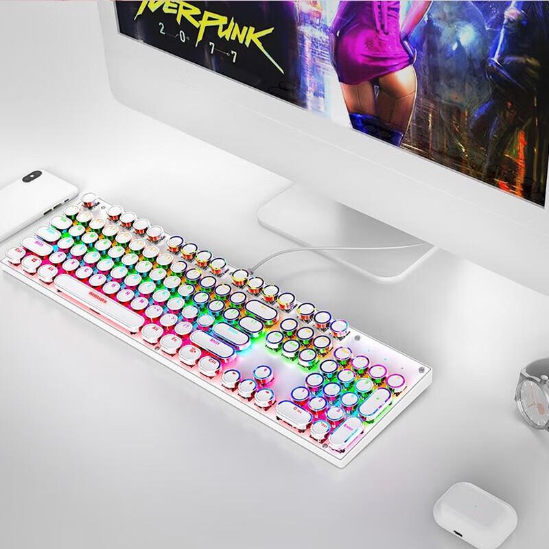 

Yidian Punk RGB Mechanical Gaming Keyboard AD-GK802